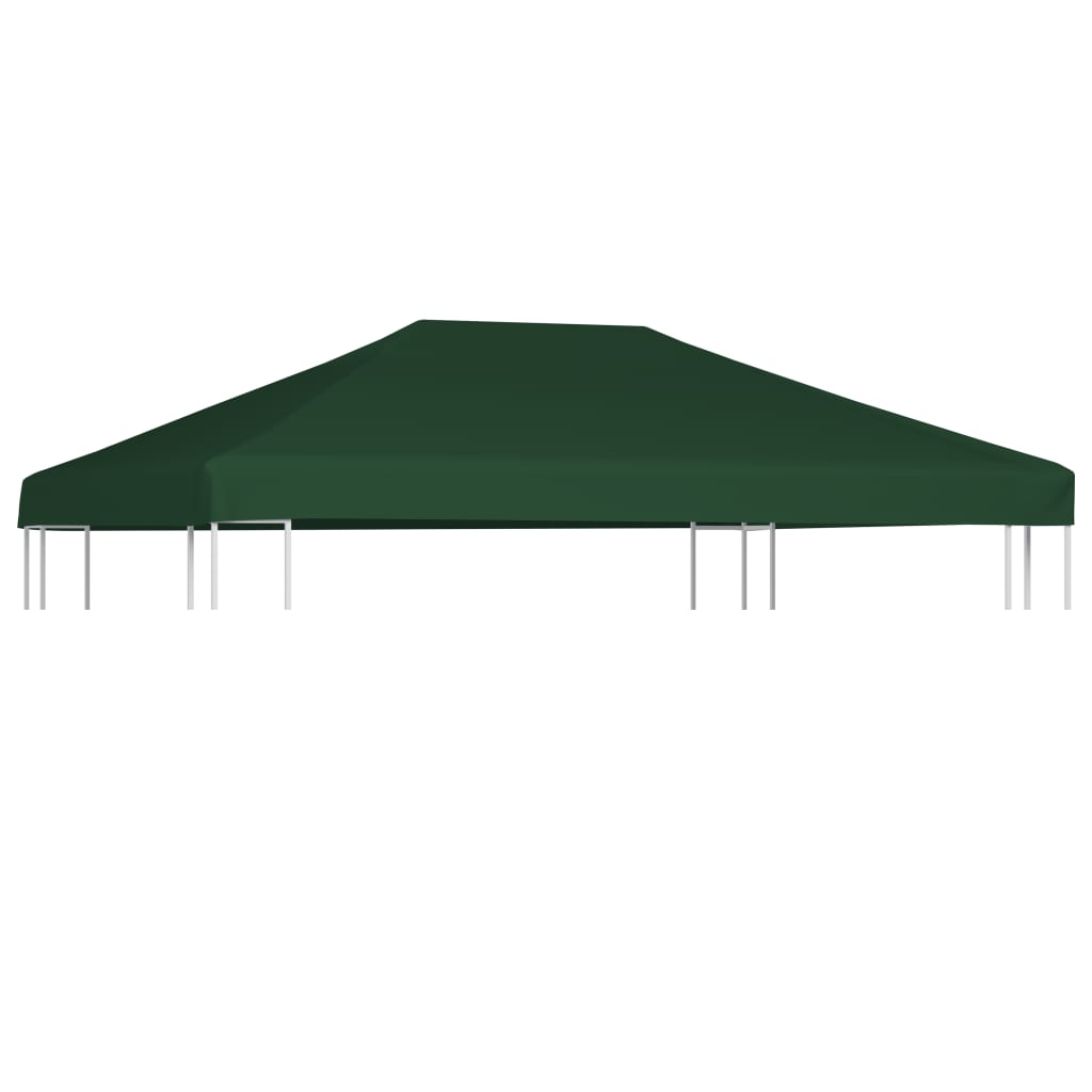 Gazebo Top Cover 310 g/m2 4x3 m Green