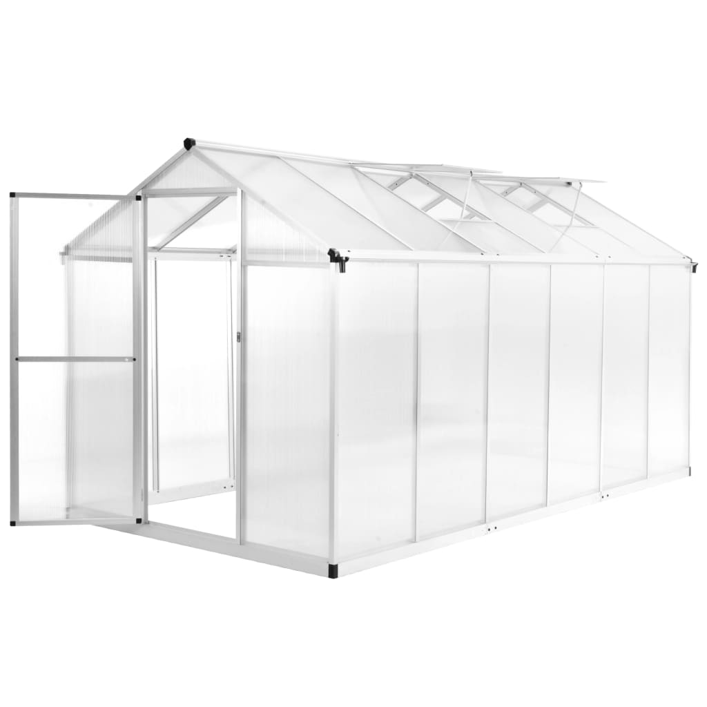 Greenhouse Aluminium 362x190x195 cm 13.41 m3