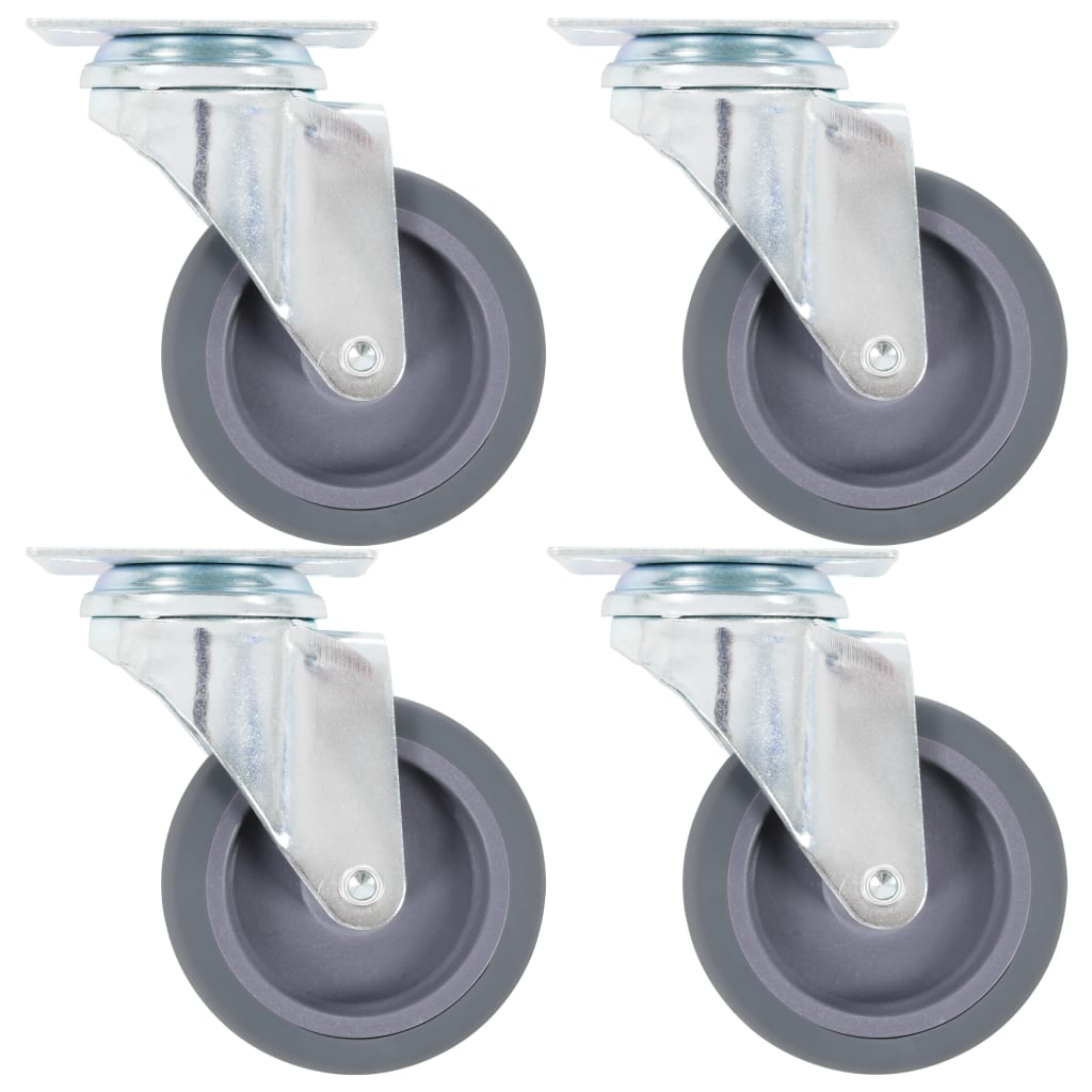 Swivel Casters 4 Pcs 75mm