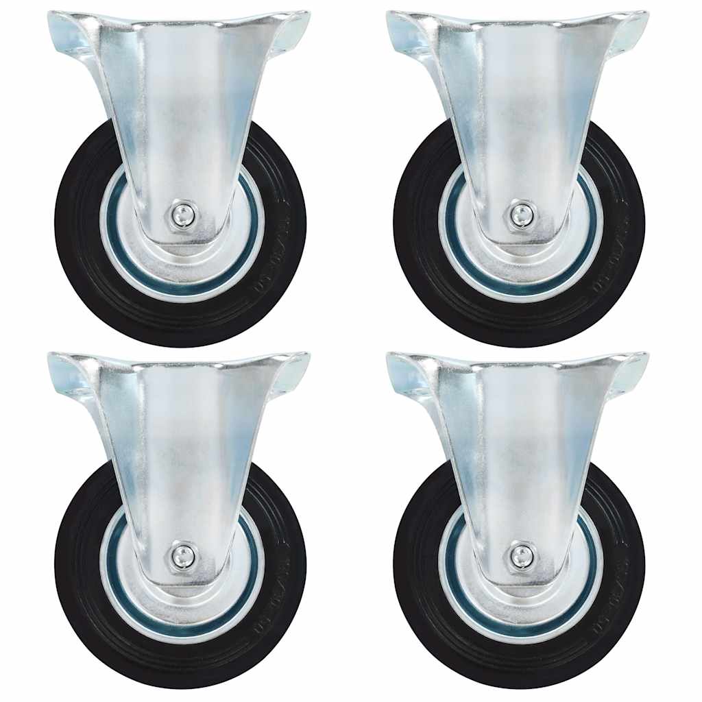 Fixed Casters 4 pcs 100 mm
