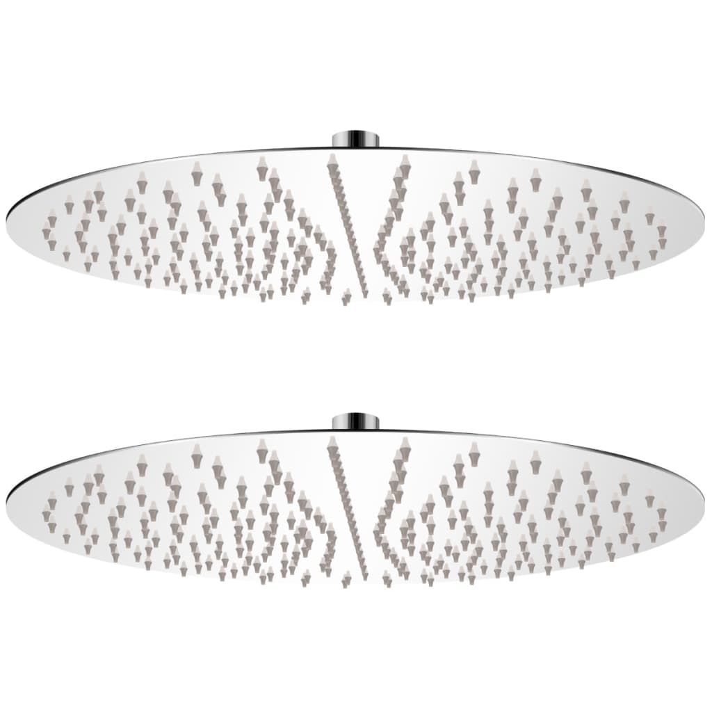 Rain Shower Head 2 pcs Stainless Steel Ã ̃ 40 cm