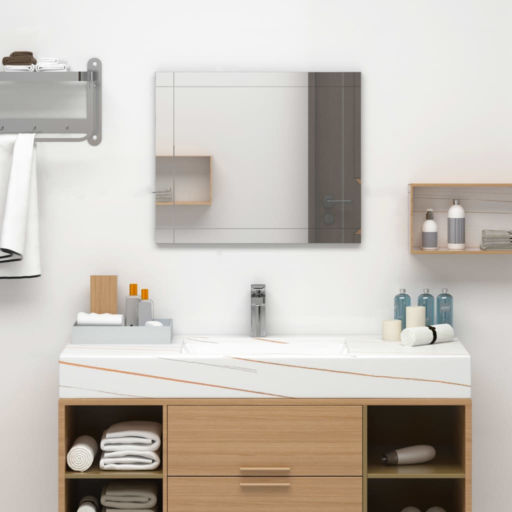 Wall Mirror 60x50cm Glass