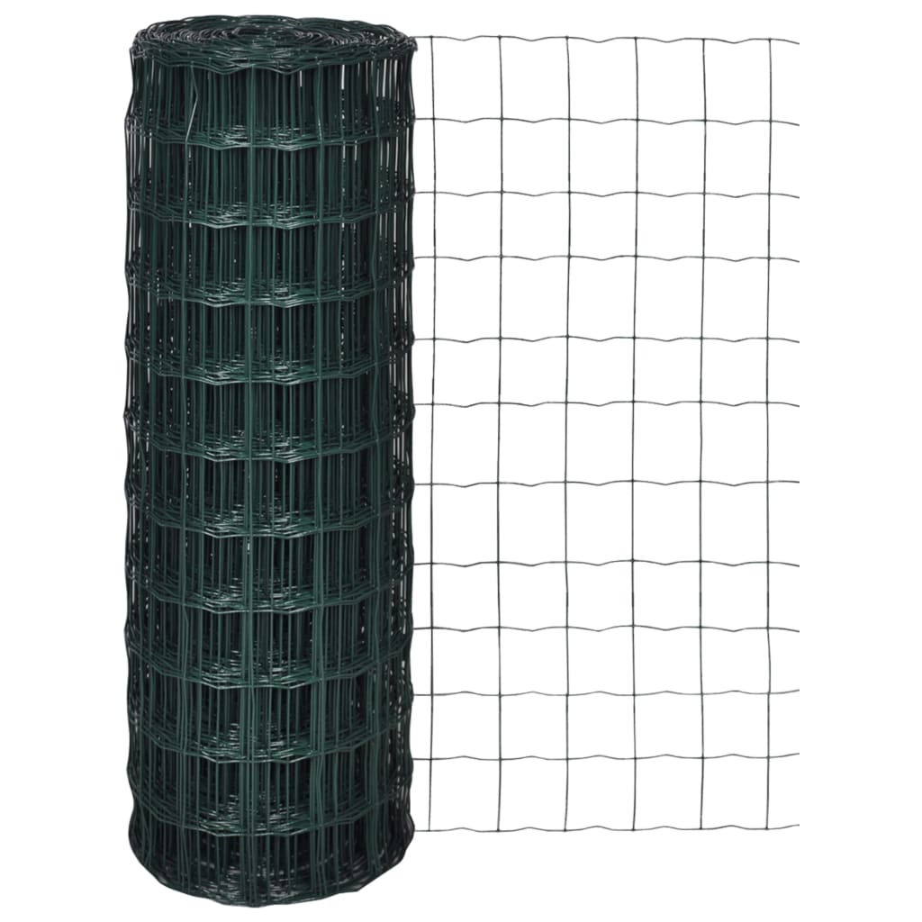 Euro Fence Steel 25x1.0 m Green