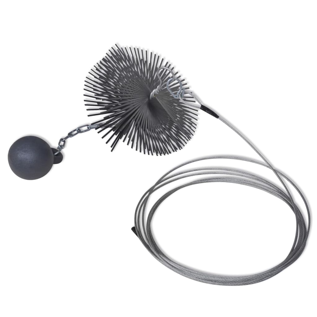 Round Chimney Cleaning Brush Dia. 25cm