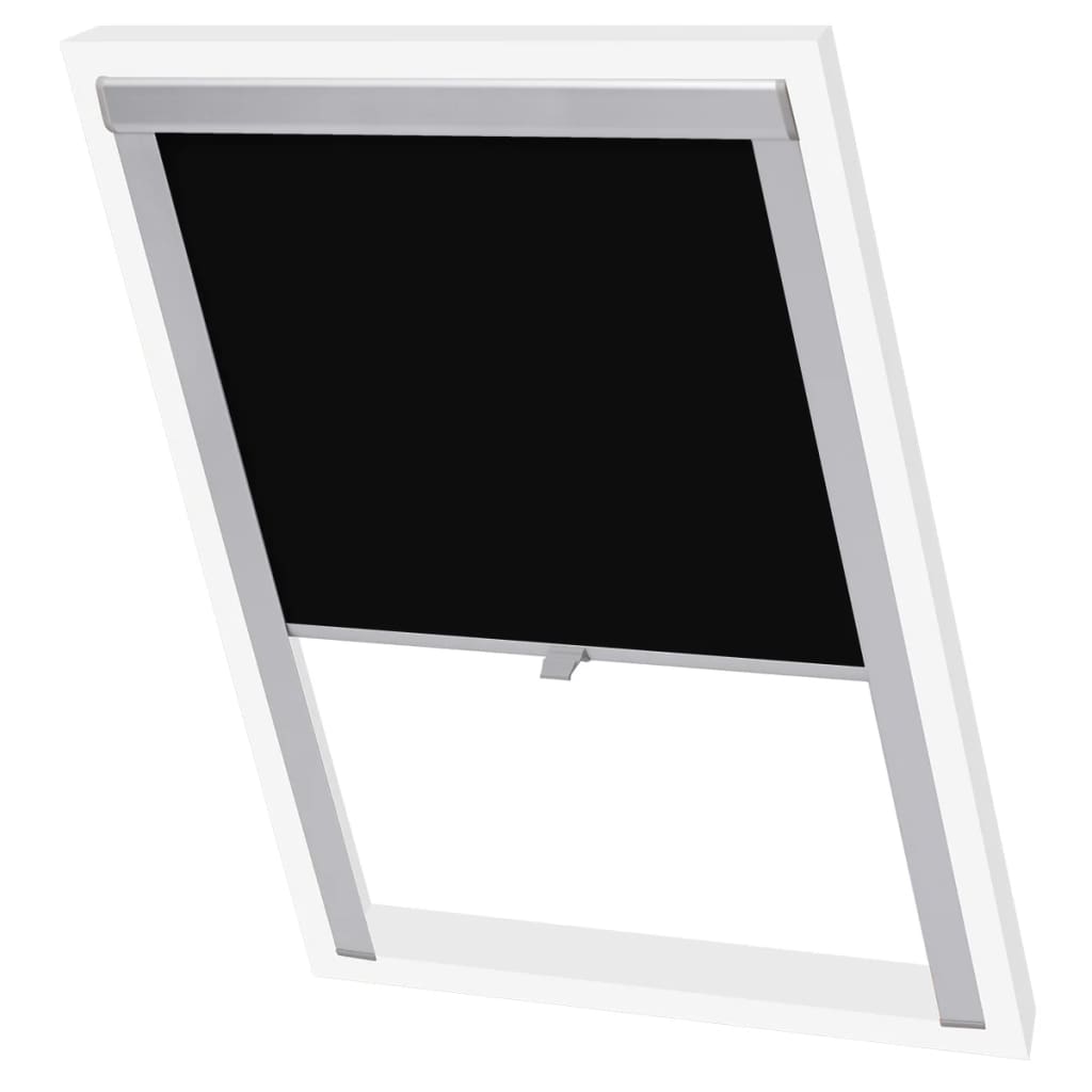 Blackout Roller Blinds Black C02