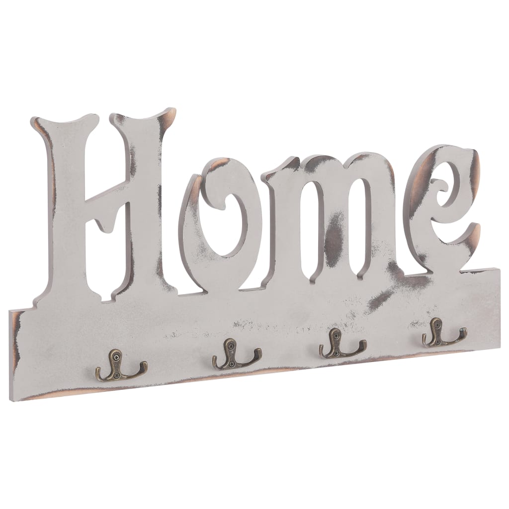 Wall Mounted Coat Rack HOME 50x23cm