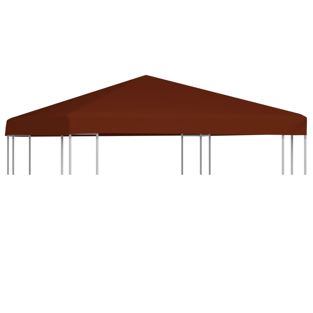 Gazebo Top Cover Terracota 3x3 m