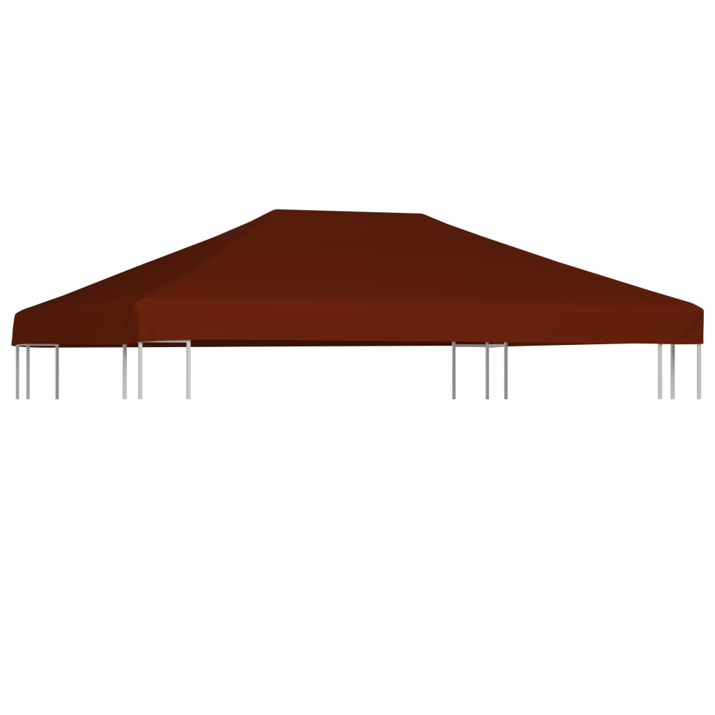 Gazebo Top Cover 310 g/m2 3x4 m Terracota