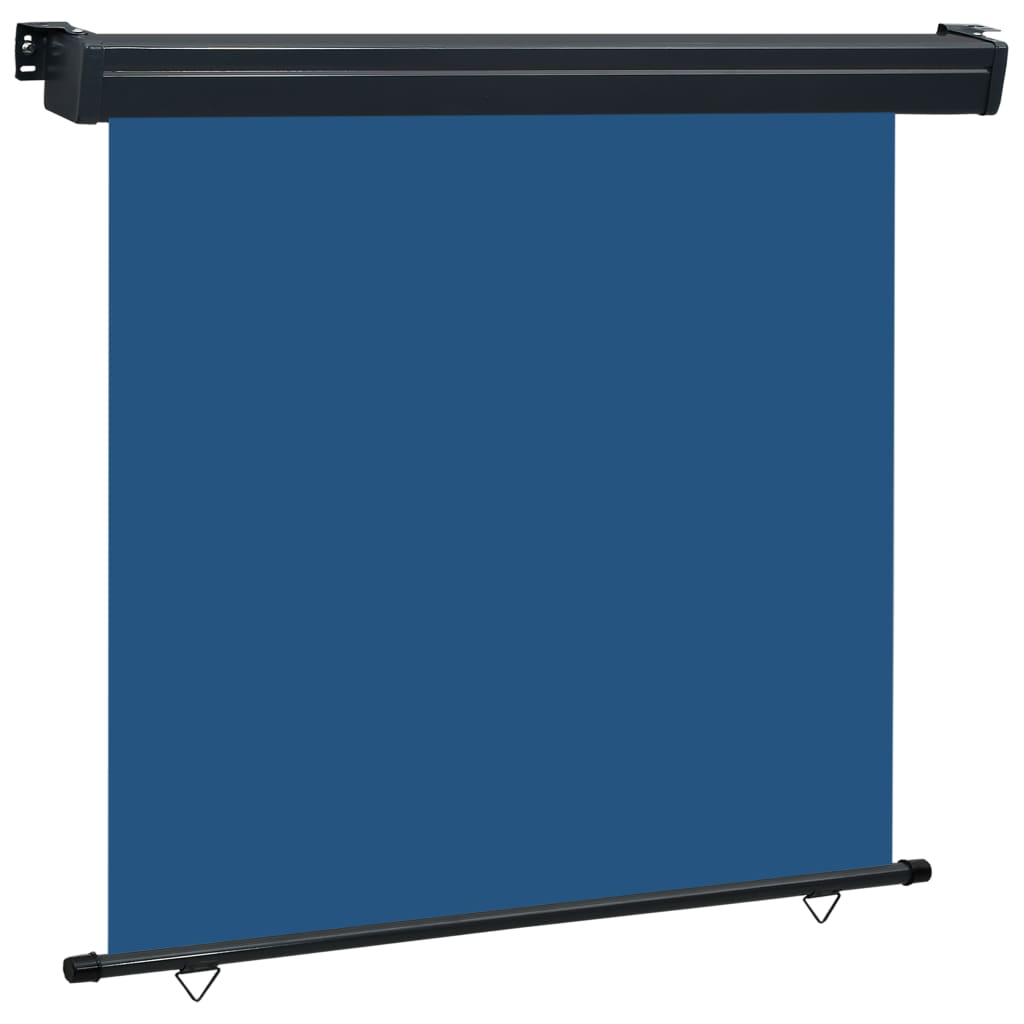 Balcony Side Awning 160x250 cm Blue