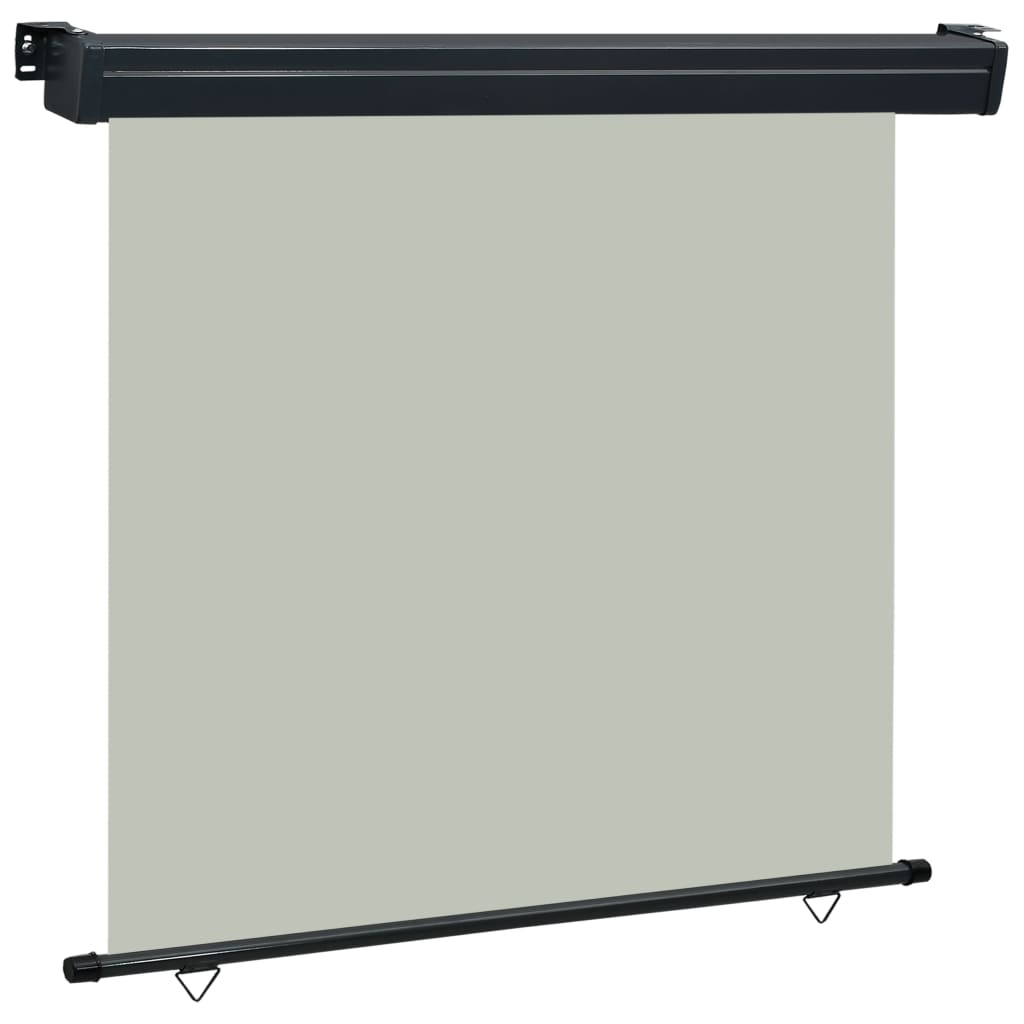 Balcony Side Awning 160x250 cm Grey