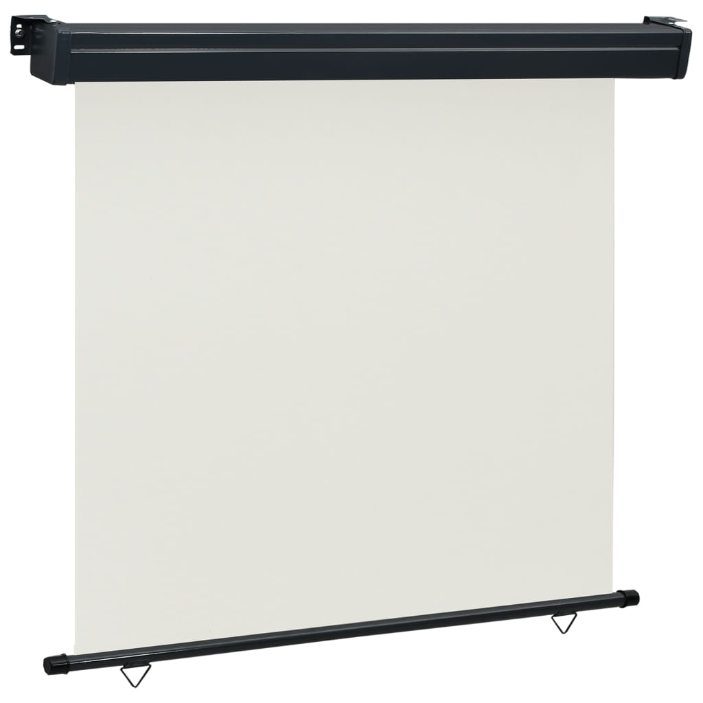 Balcony Side Awning 170x250 cm Cream