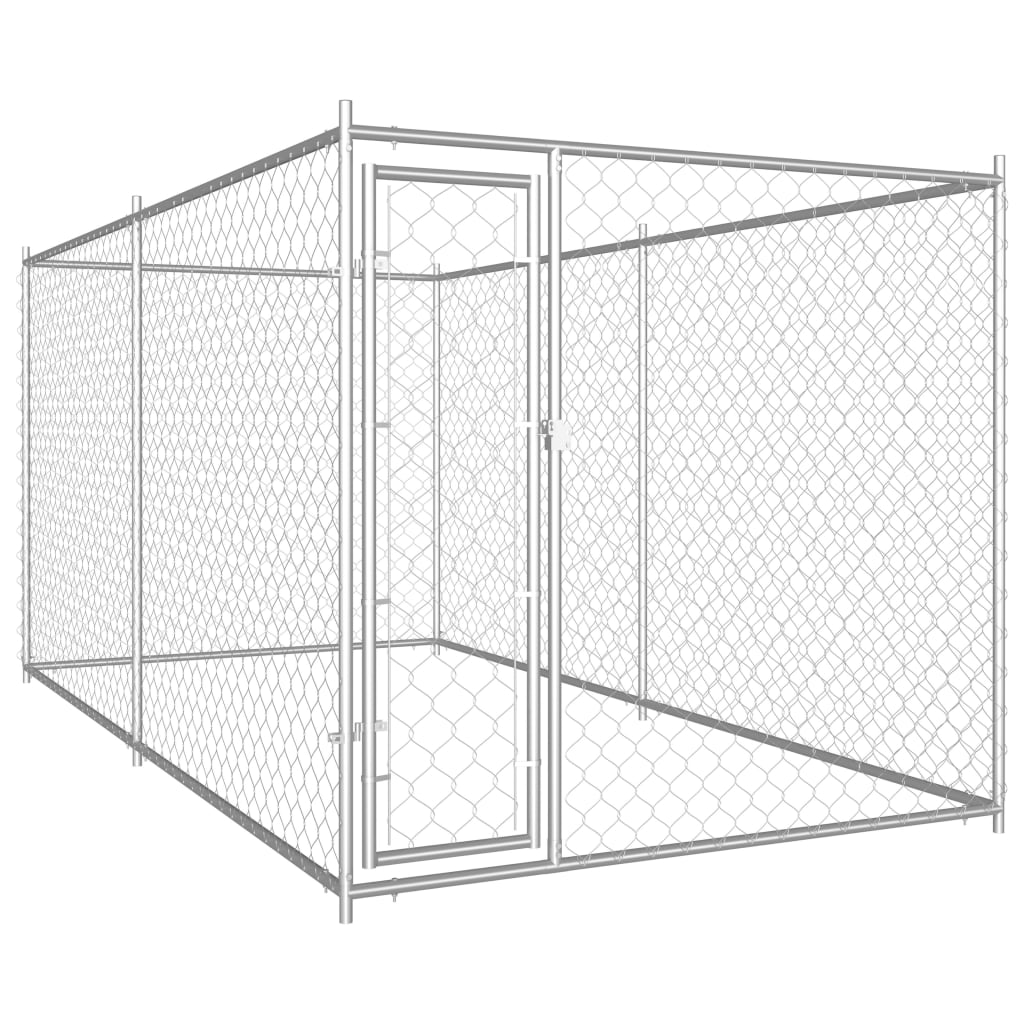 Outdoor Dog Kennel 382x192x185 cm