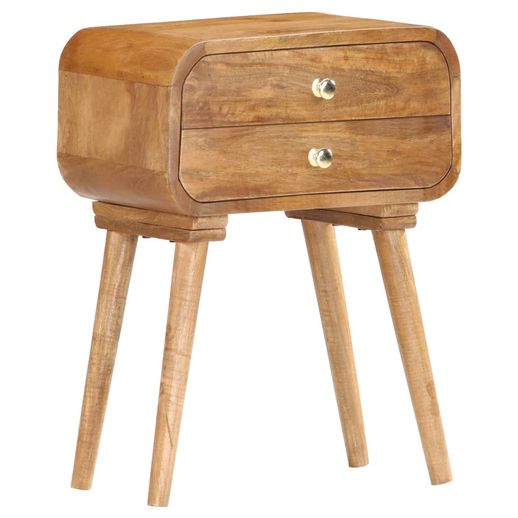 Bedside Table - IRVING Sam Nightstand Wood 43cm