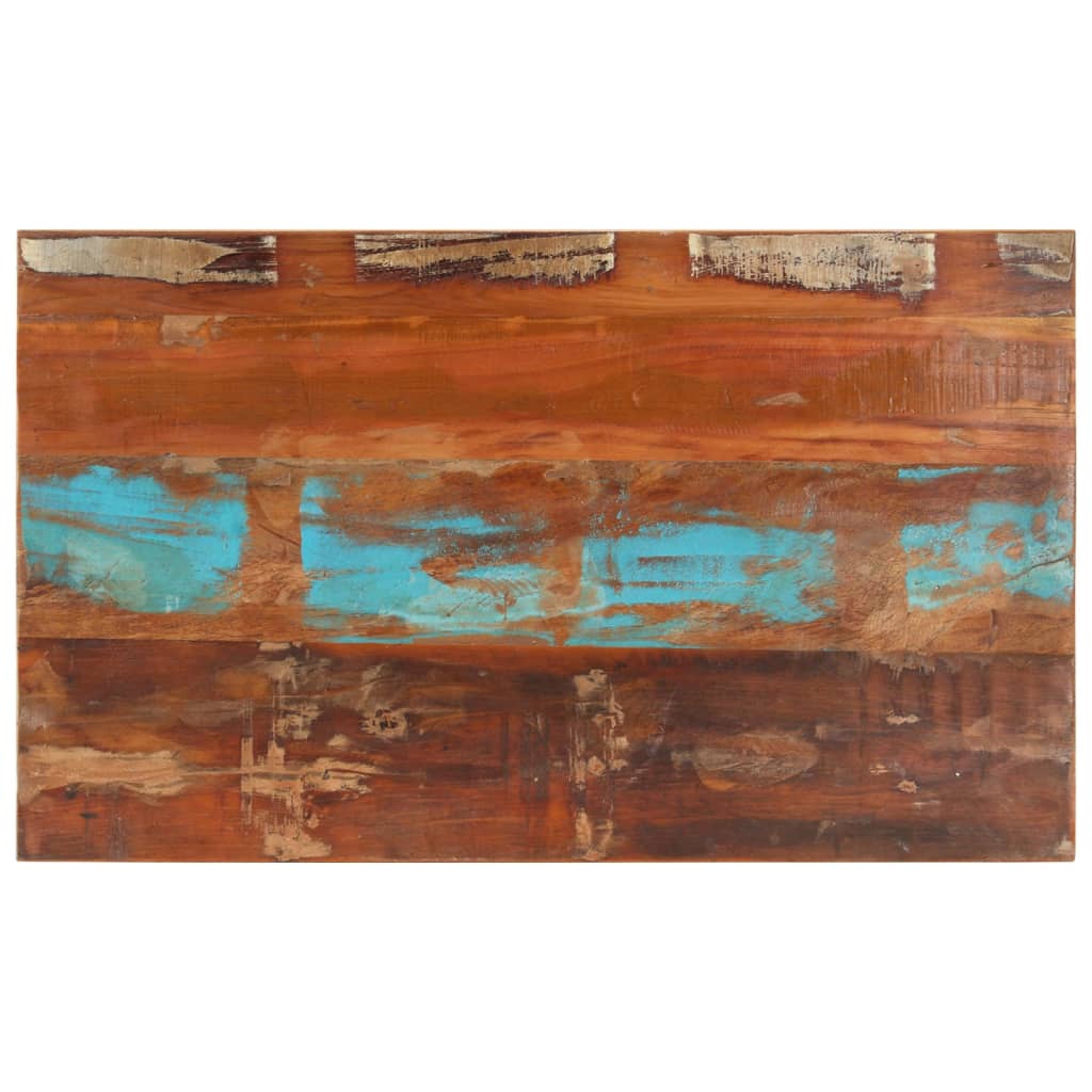 Rectangular Table Top 60x100 cm 15-16 mm Solid Reclaimed Wood