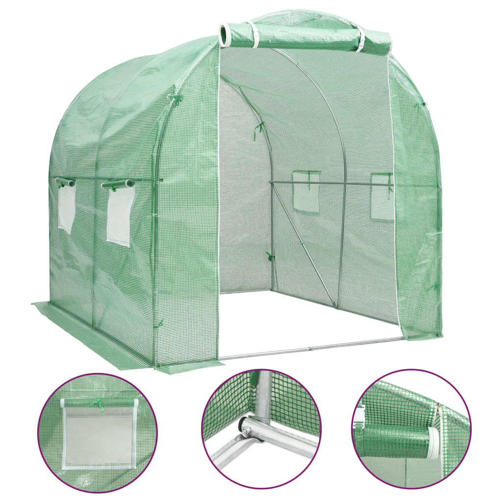 Greenhouse 4 mÂ² 2x2x2 m