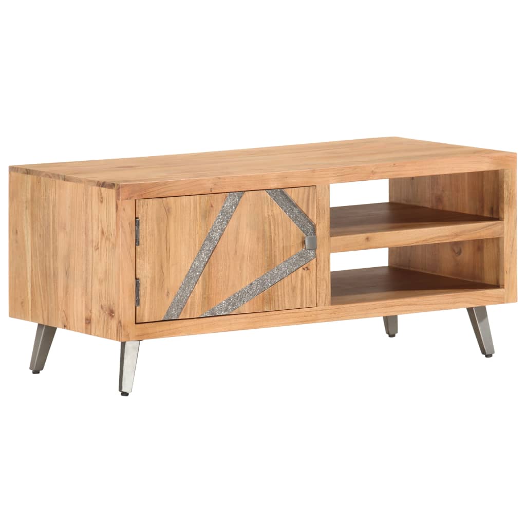 Coffee Table 90x45x40 cm Solid Acacia Wood