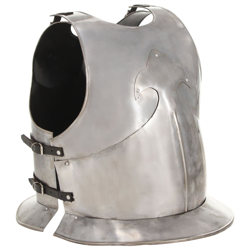 Morli Medieval Knight Body Armour Cuirass Replica LARP Silver Steel
