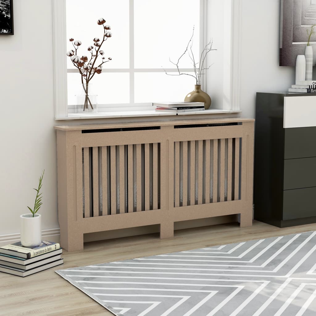 Radiator Cover 152x19x81.5 cm MDF