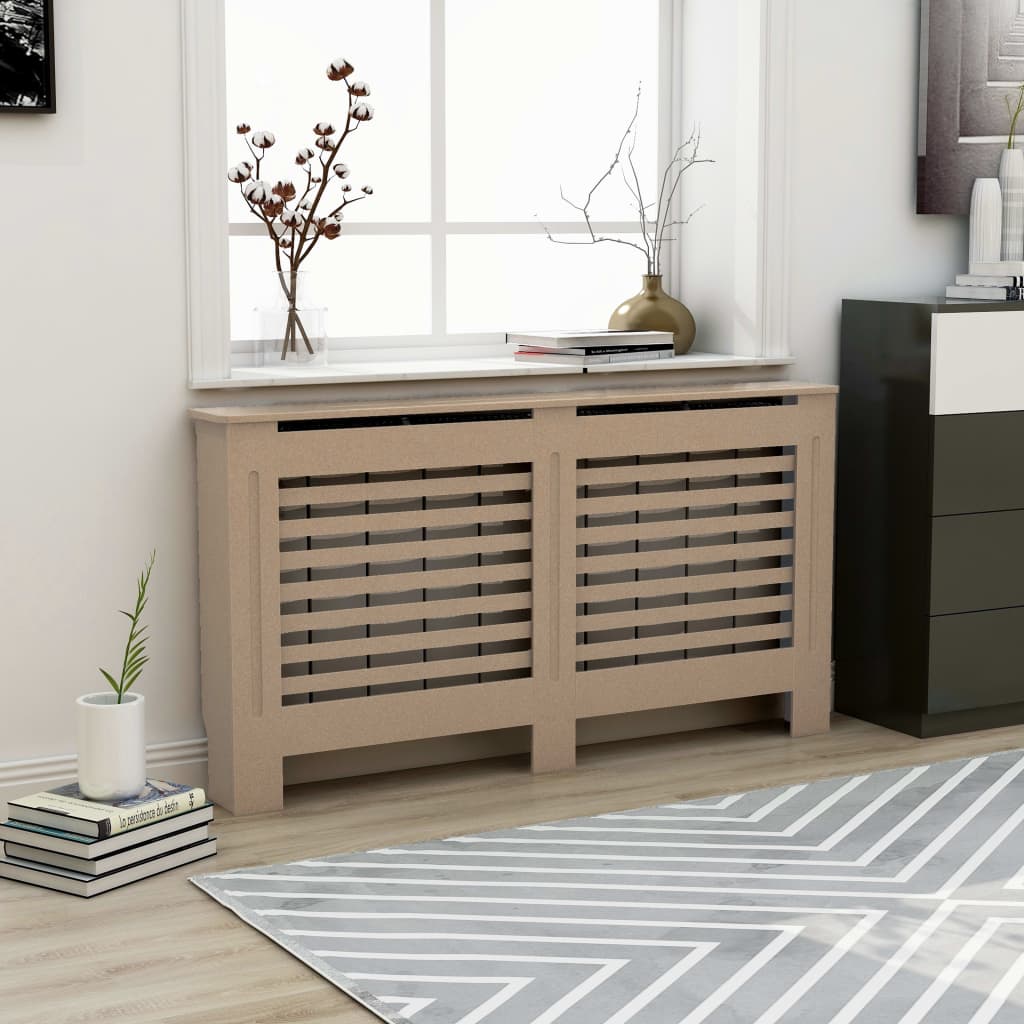 Radiator Cover 152x19x81.5 cm MDF