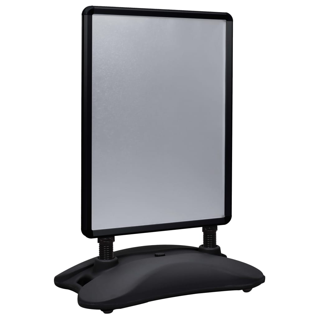 A1 Waterbase Poster Stand Black Aluminium Alloy