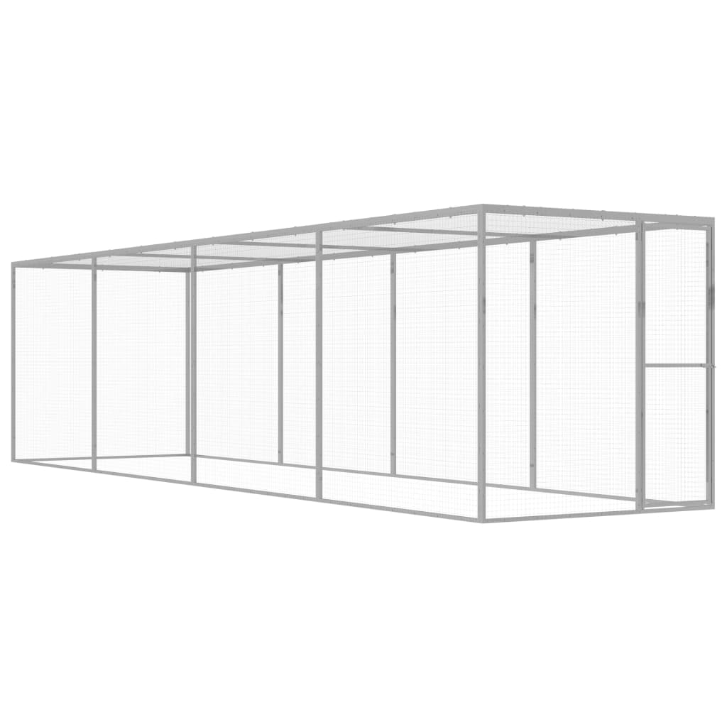 Cat Cage 6x1.5x1.5 m Galvanised Steel