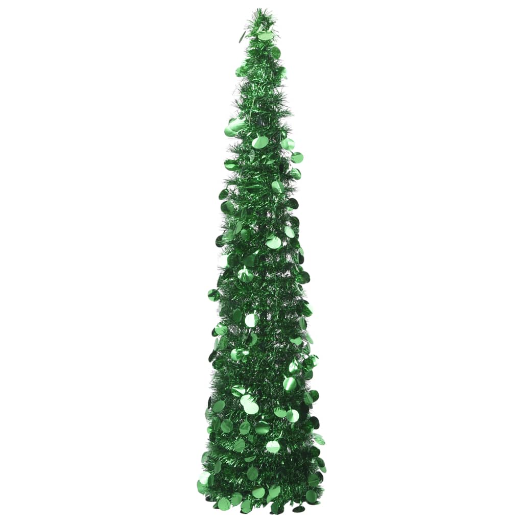 HIVORA Pop-up Artificial Christmas Tree Green 180 cm PET