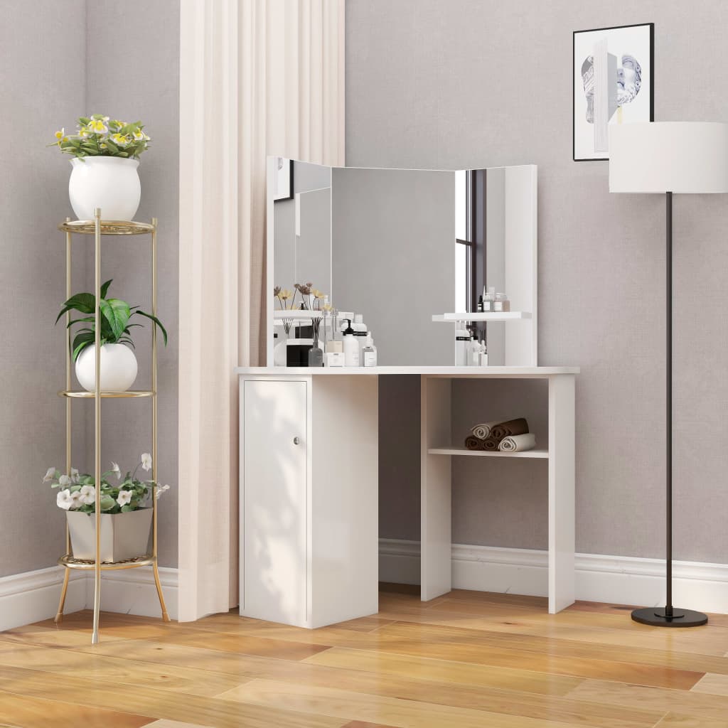 Dressing Table - ULO Dresser White 111cm