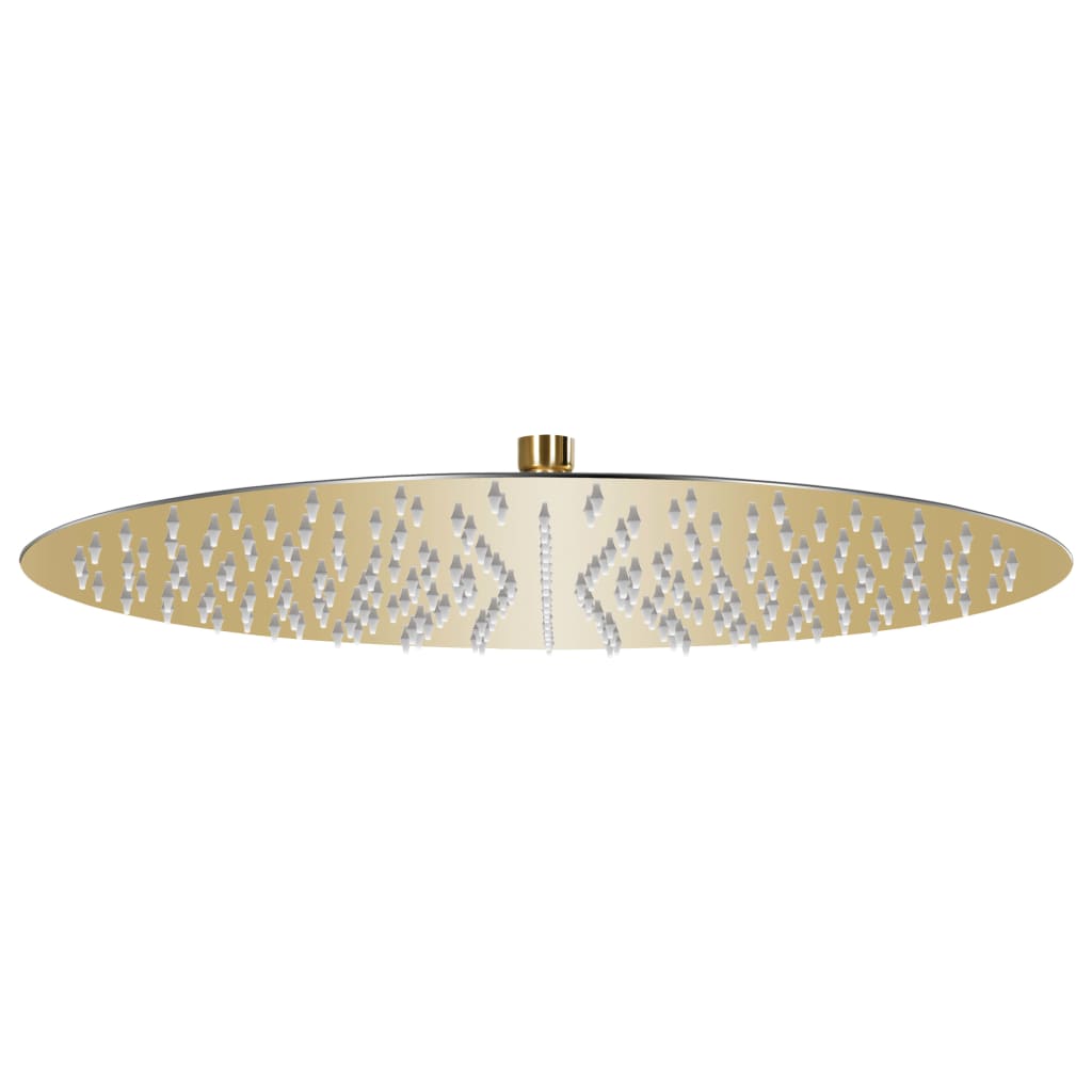 Rain Shower Head Stainless Steel 40cm Round Gold