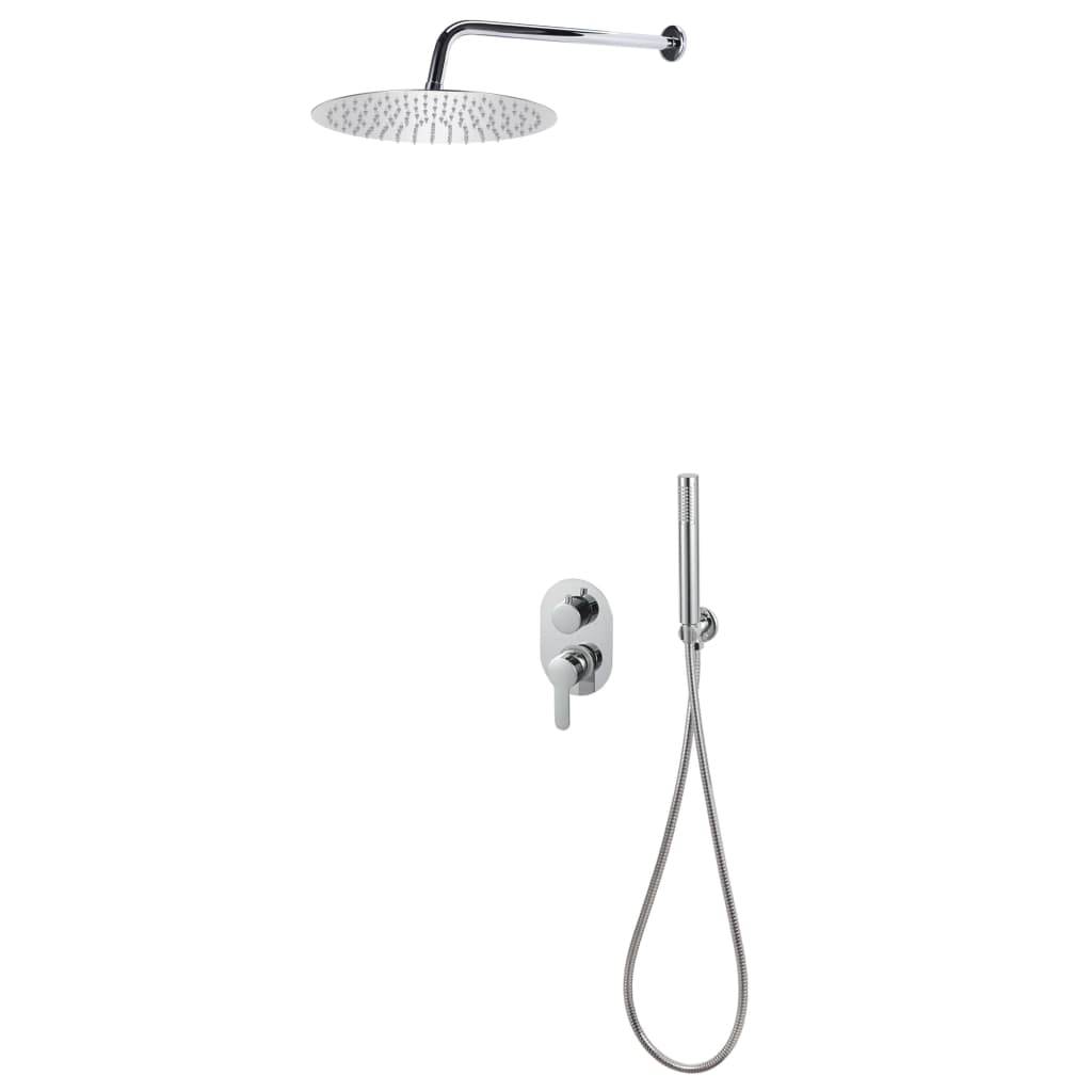 Silver Shower System Stainless Steel 201