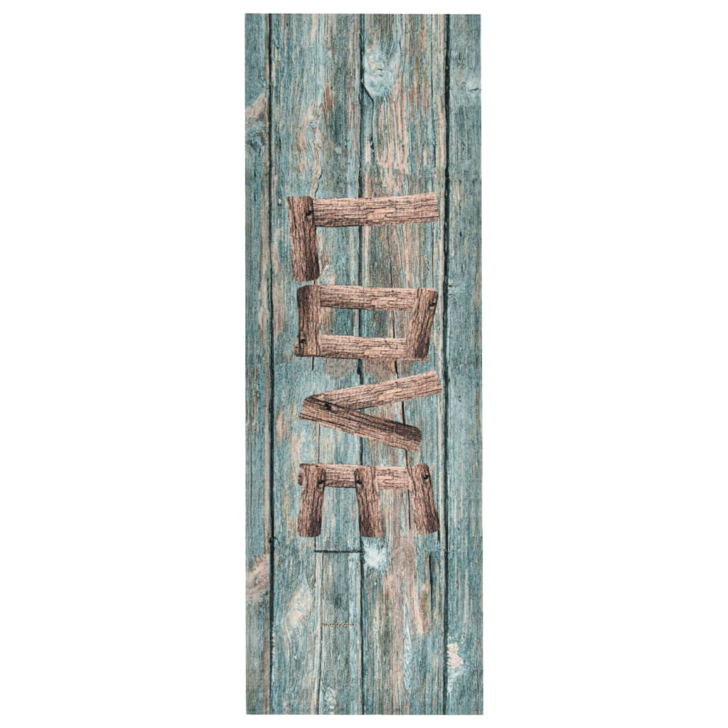 Kitchen Floor Mat Washable Love 45x150 cm
