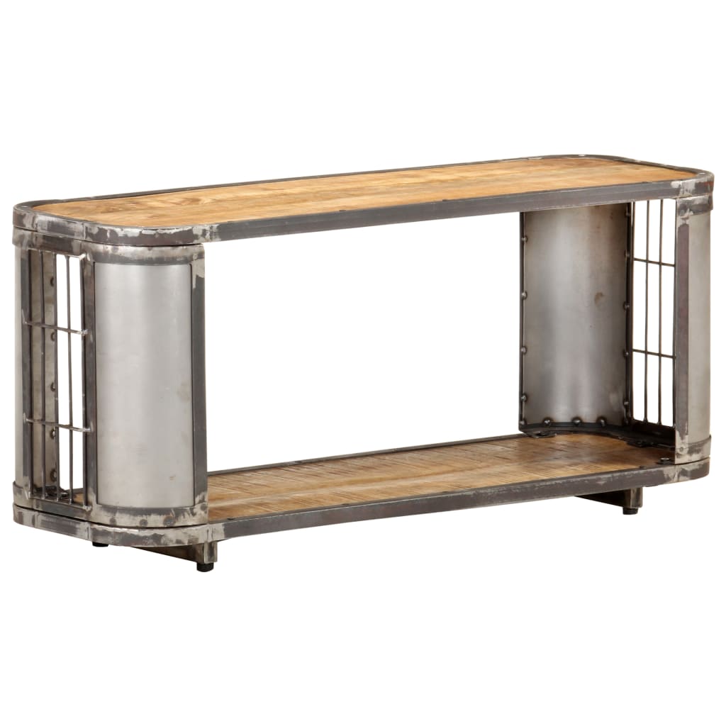 TV Cabinet 90x30x40cm Solid Mango Wood