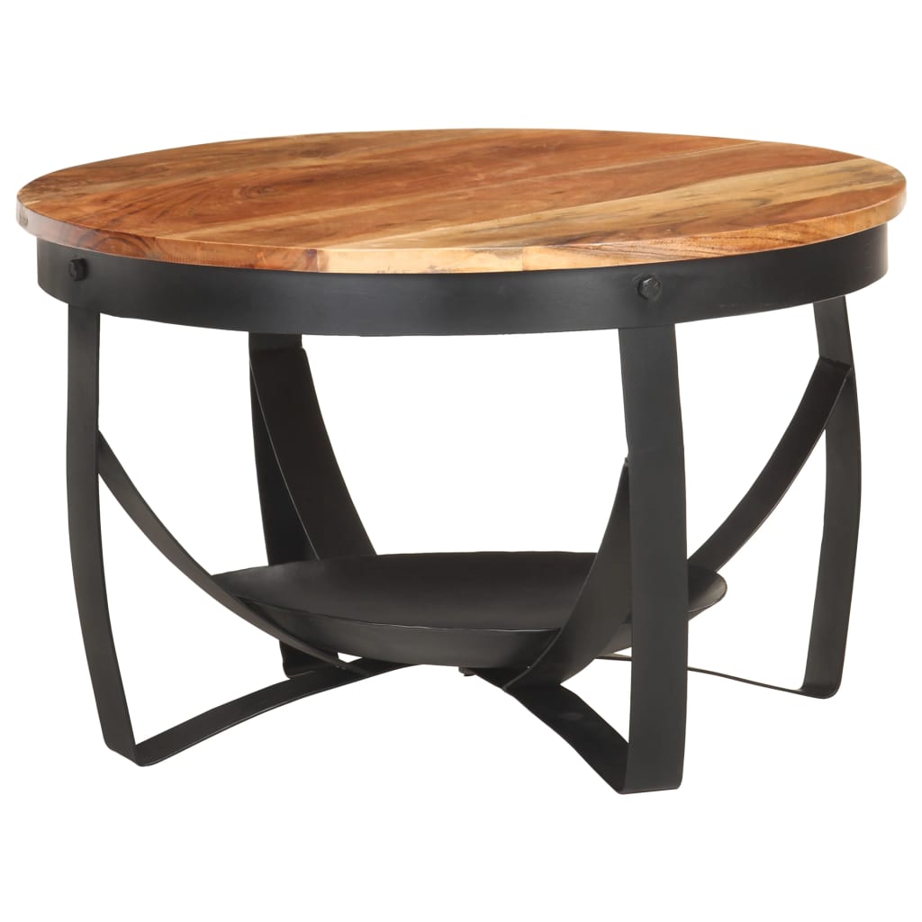 Coffee Table Ã ̃68x43 cm Solid Acacia Wood
