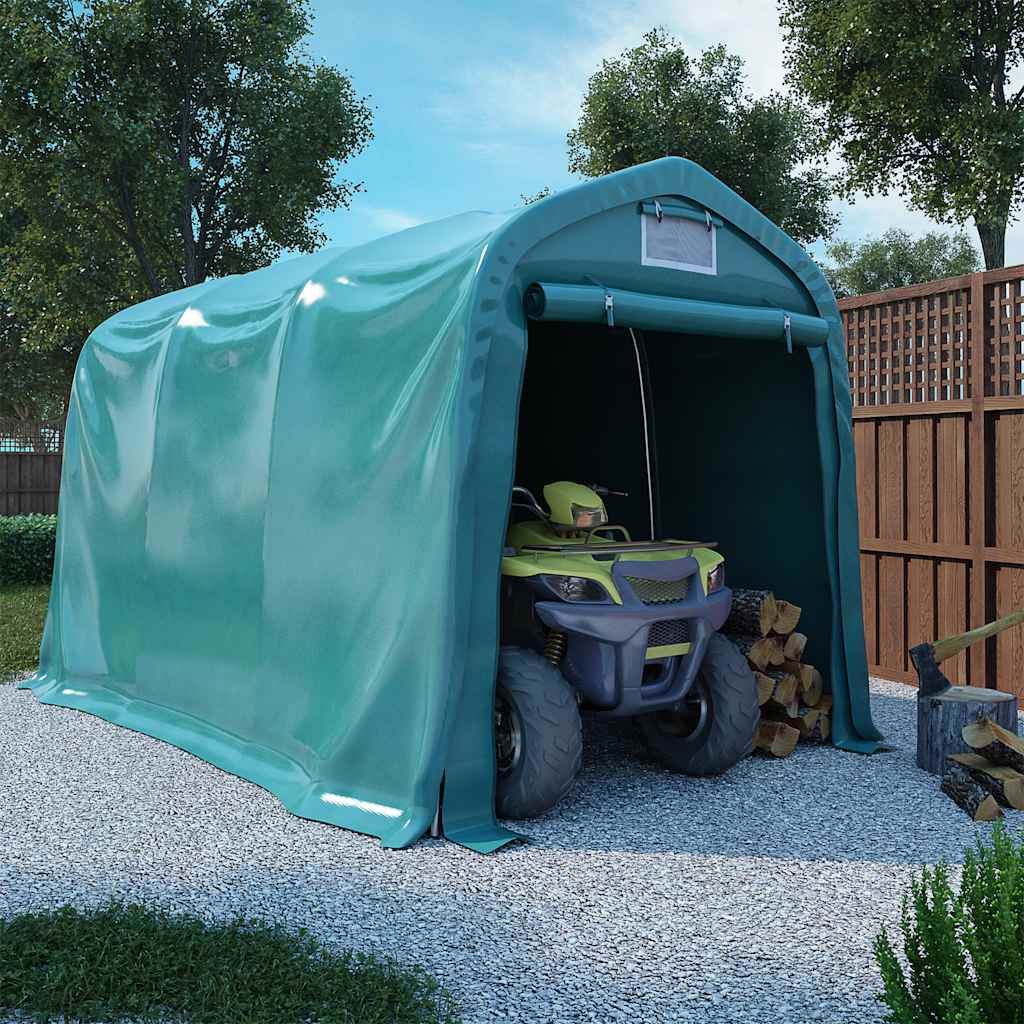 CHPARK Garage Tent 2.4x3.6 m PVC - Green