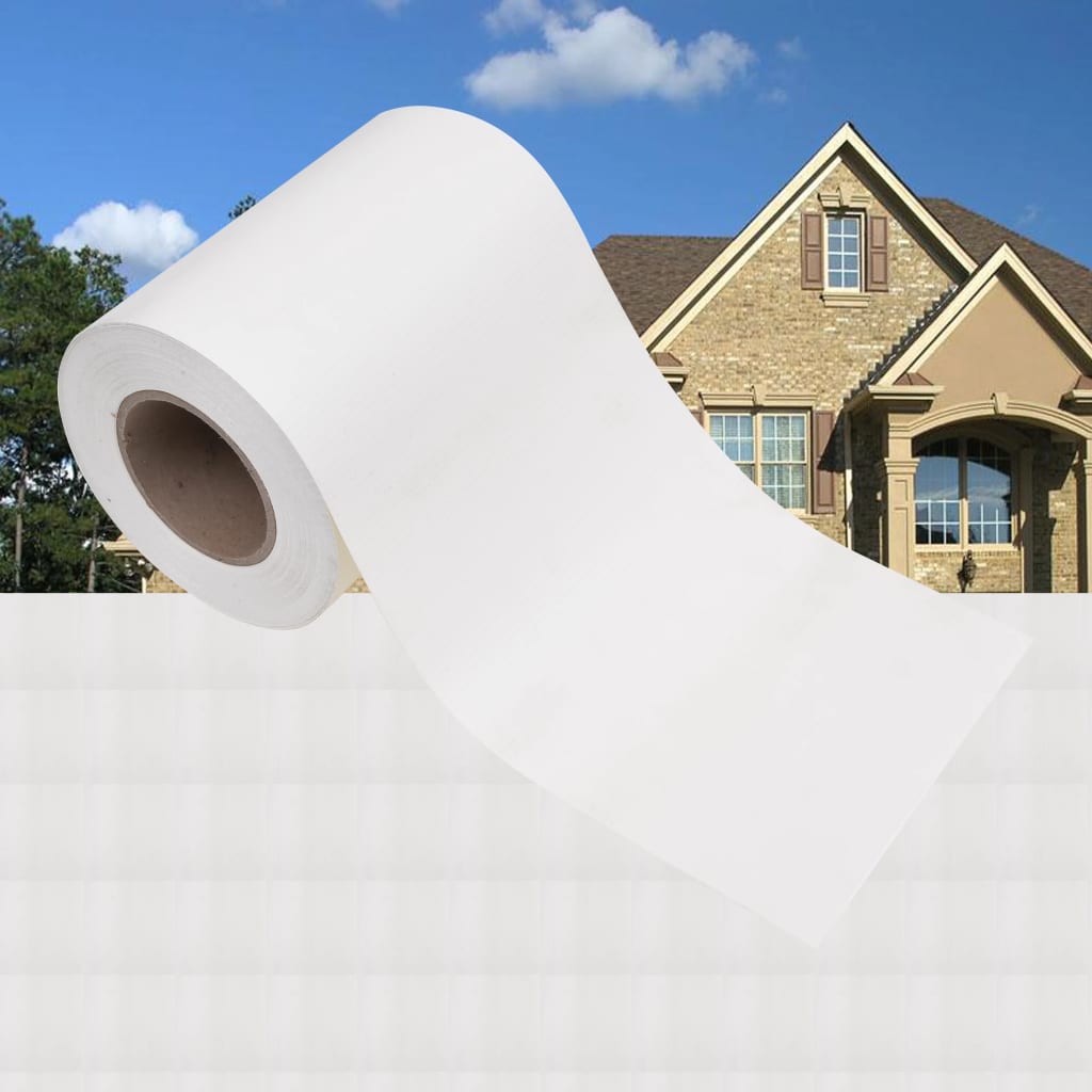 Garden Privacy Screens 4 pcs PVC 35x0.19 m White