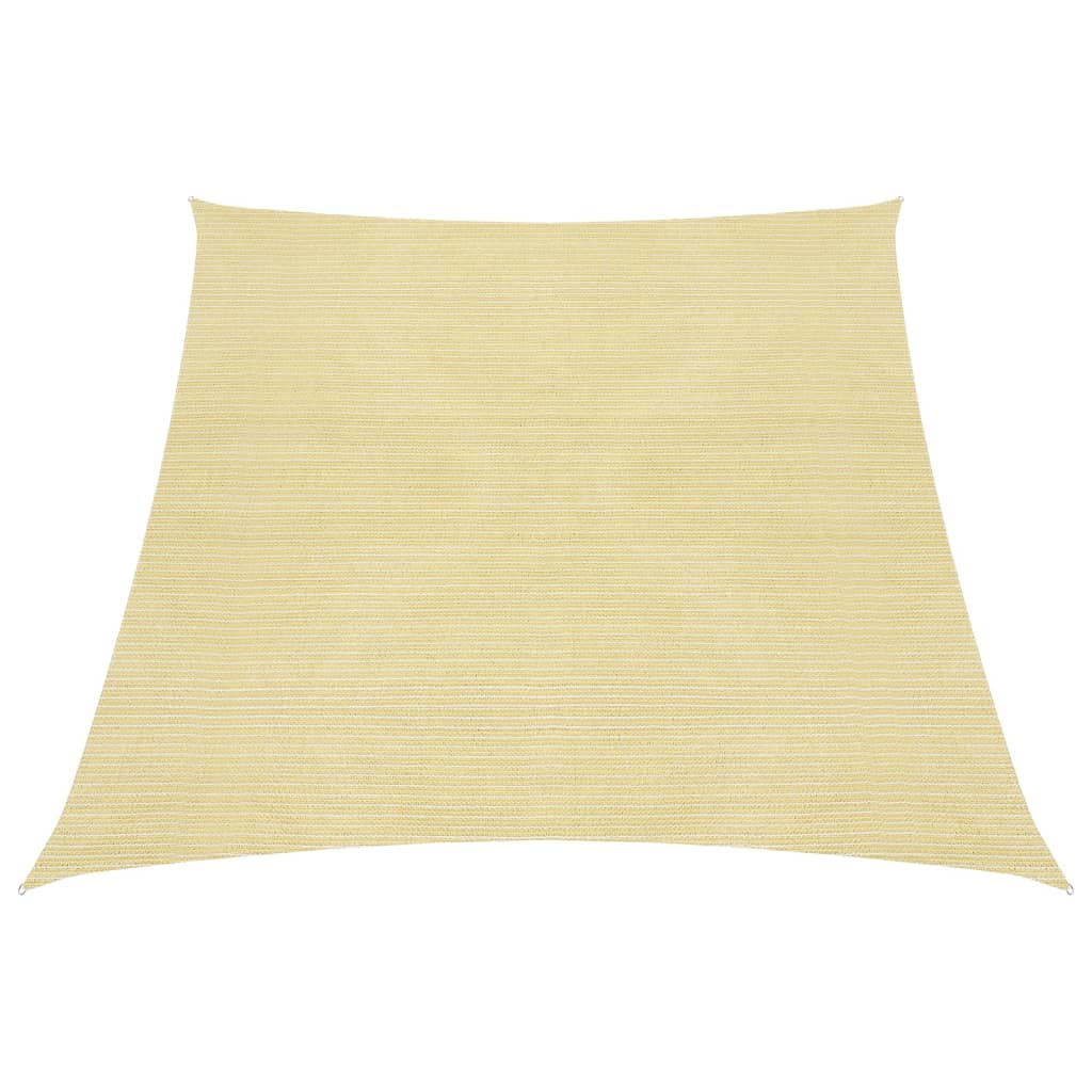 Sunshade Sail 160 g/m2 Beige 3/4x2 m HDPE
