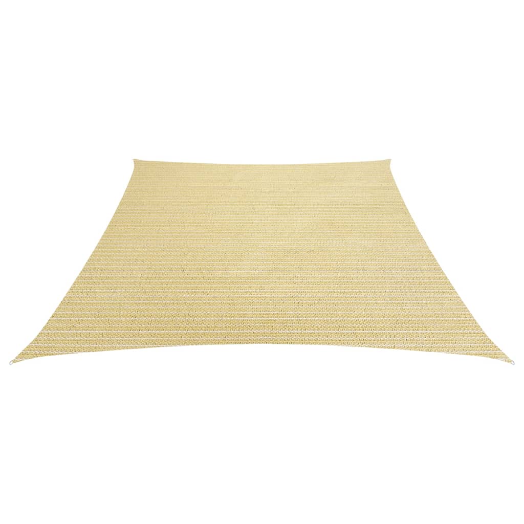 Sunshade Sail 160 g/m² Beige 4/5x4 m HDPE