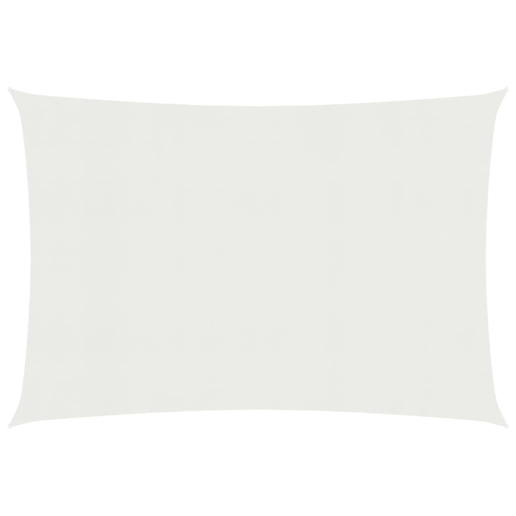 Sunshade Sail 160 g/m2 White 2.5x3.5 m HDPE