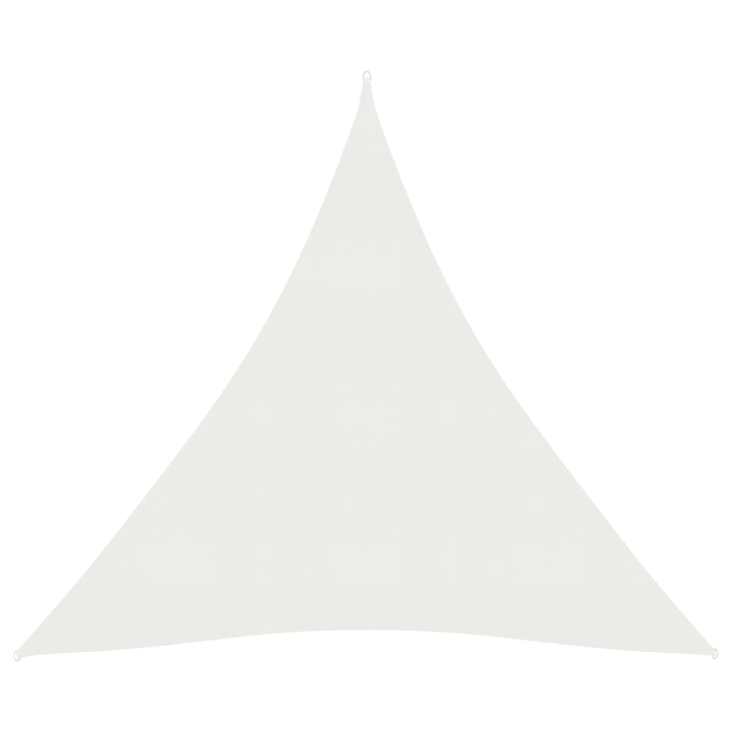 Sunshade Sail 160 g/m2 White 3x4x4 m HDPE