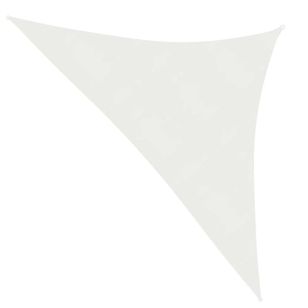 Sunshade Sail 160 g/m2 White 4x4x5.8 m HDPE