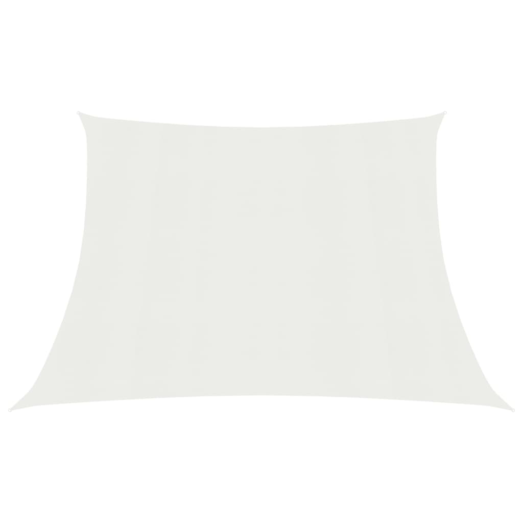 Sunshade Sail 160 g/m2 White 3/4x2 m HDPE