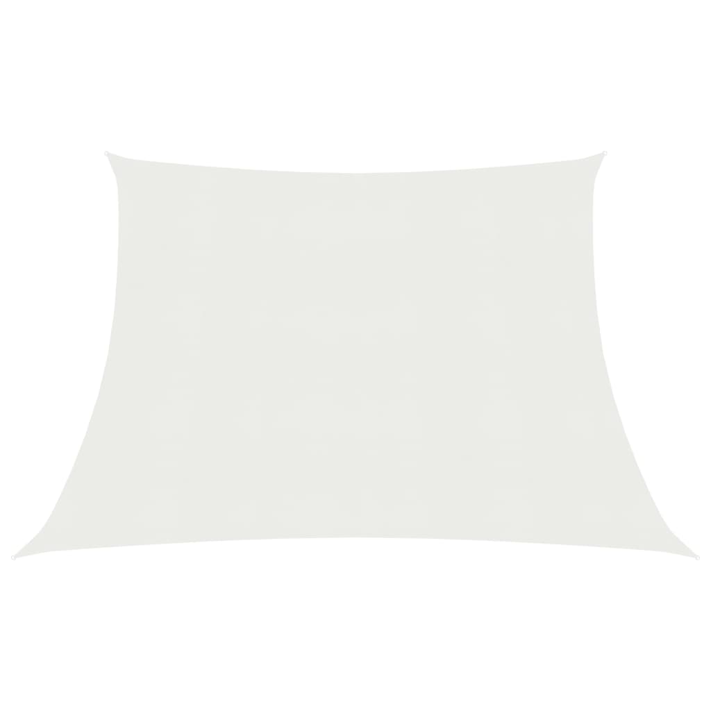 Sunshade Sail 160 g/m2 White 3/4x3 m HDPE