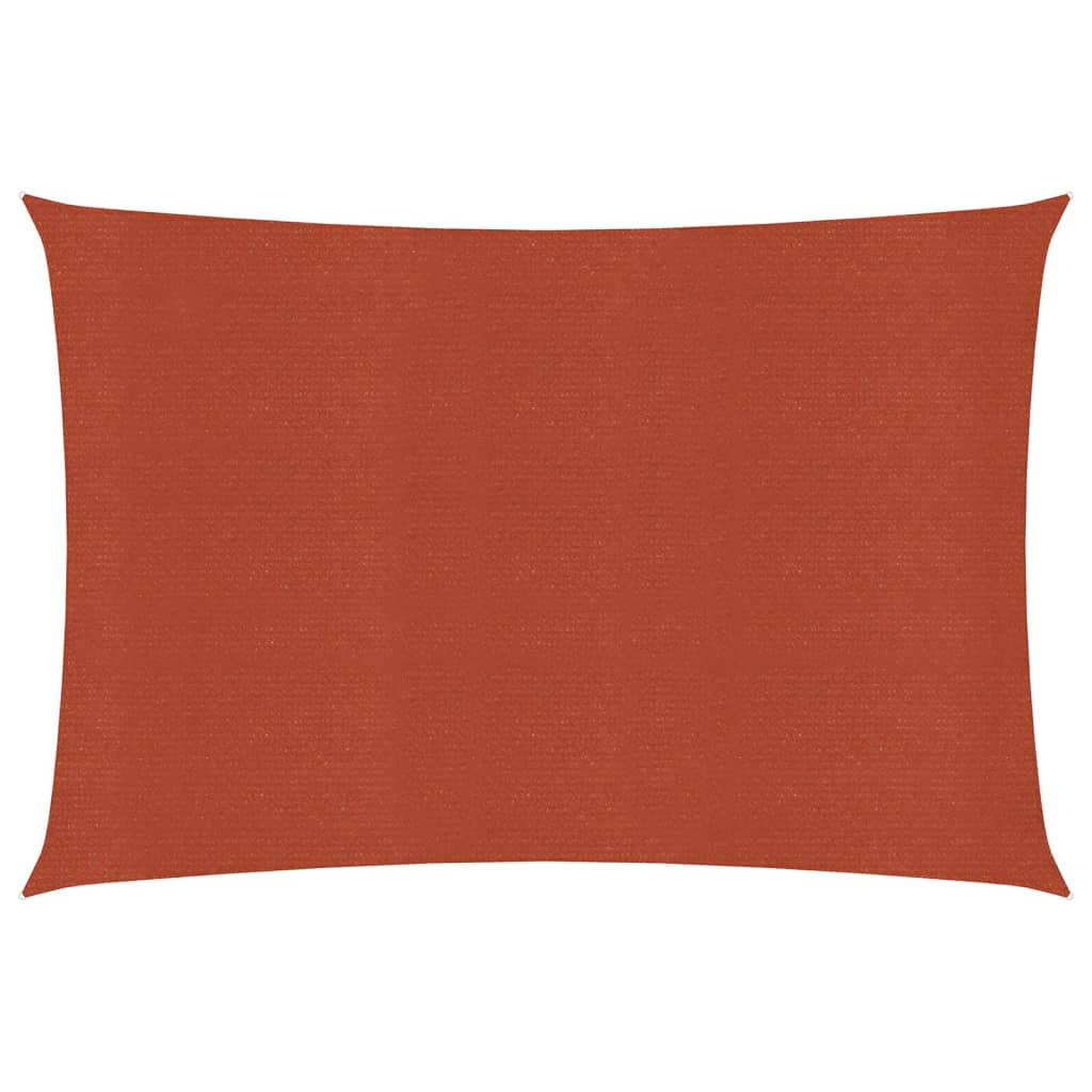 Sunshade Sail 160 g/Terracotta 2x3 m