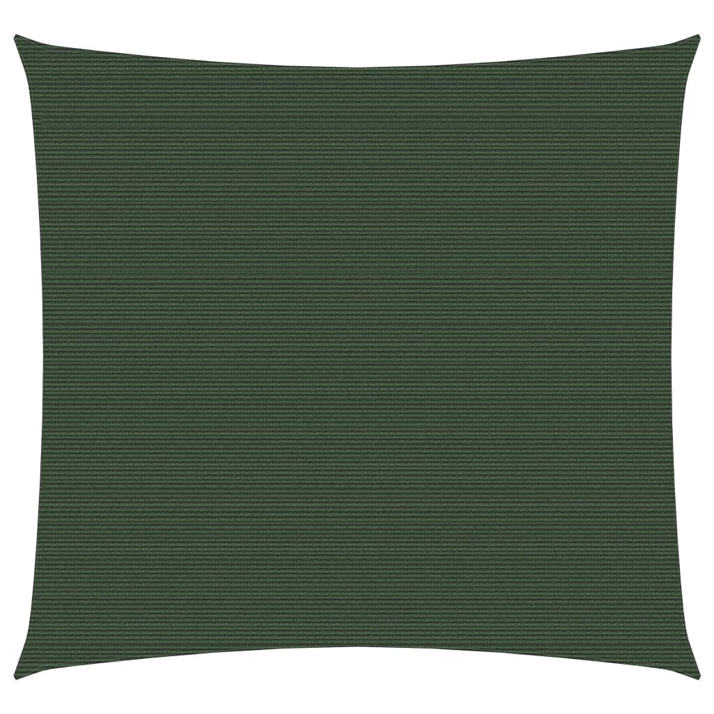 Sunshade Sail 160 g/Dark Green 3x3 m