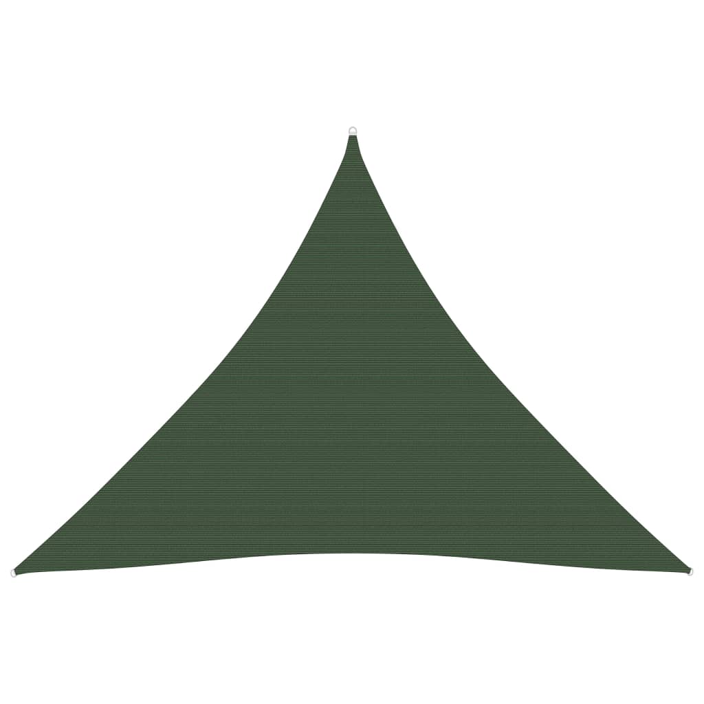Sunshade Sail 160 g/m2 Dark Green 4.5x4.5x4.5 m HDPE
