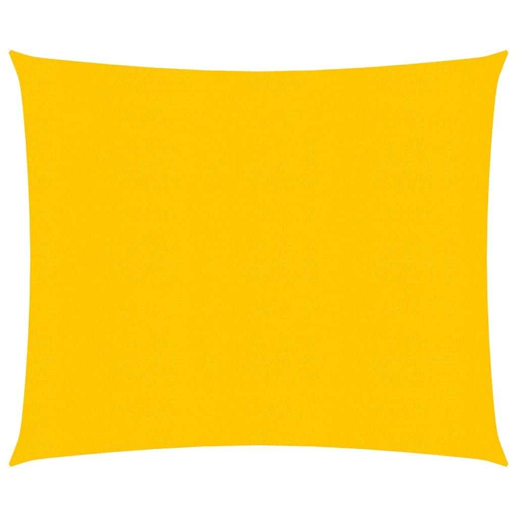Sunshade Sail 160 g/Yellow 2.5x2.5 m