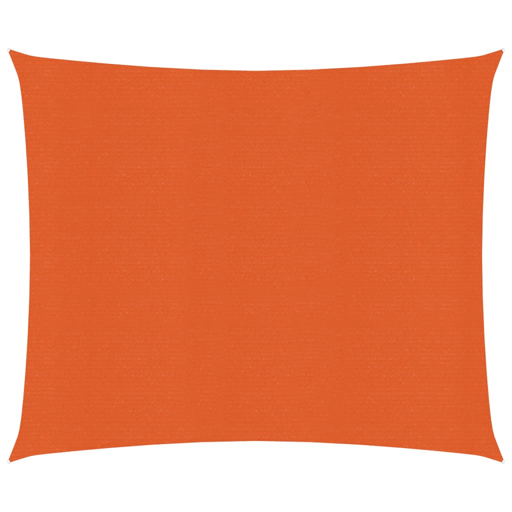 Sunshade Sail 160 g/Orange 2.5x3 m