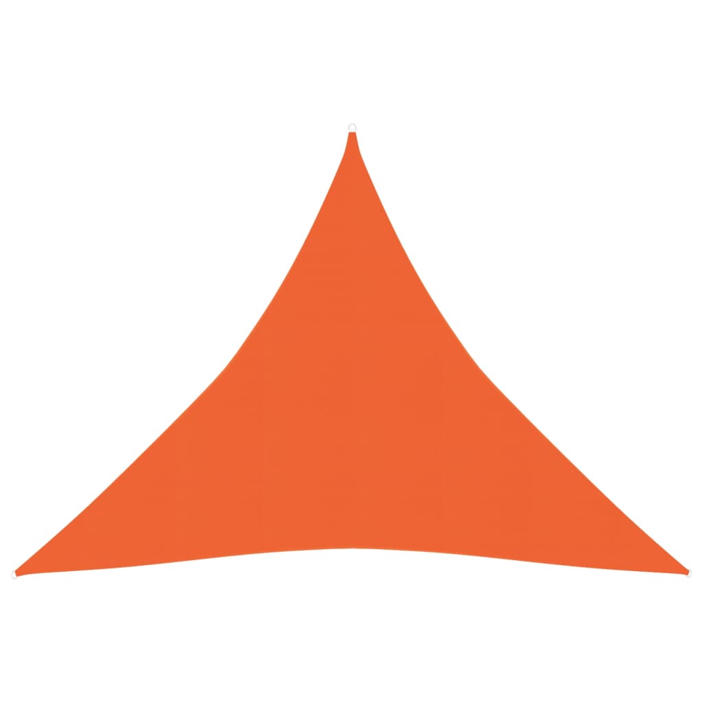 Sunshade Sail 160 g/m2 Orange 4x4x4 m HDPE