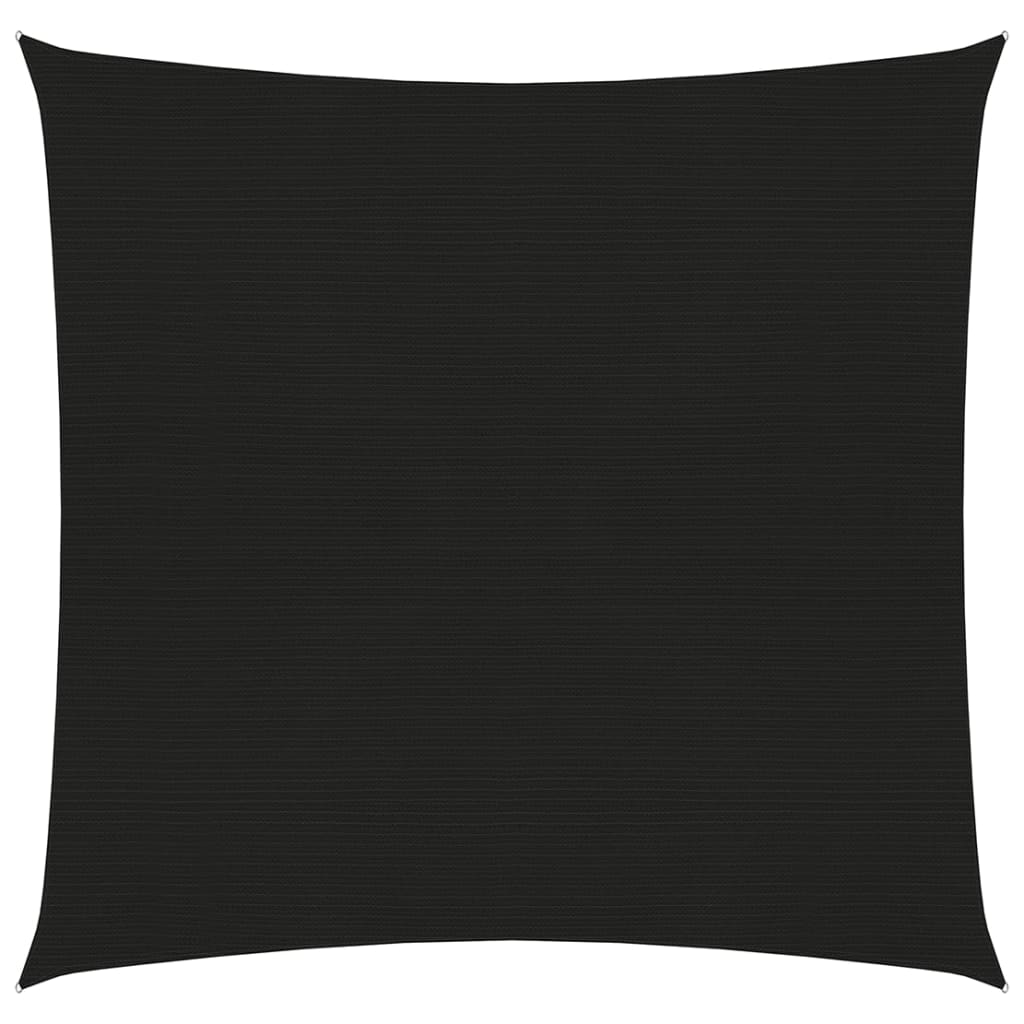 Sunshade Sail 160 g/Black 4x4 m