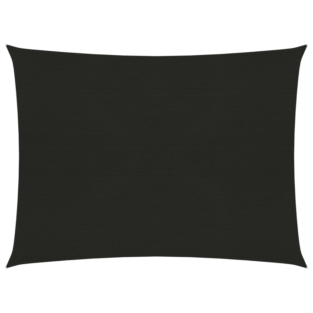 Sunshade Sail 160 g/Black 2x2.5 m