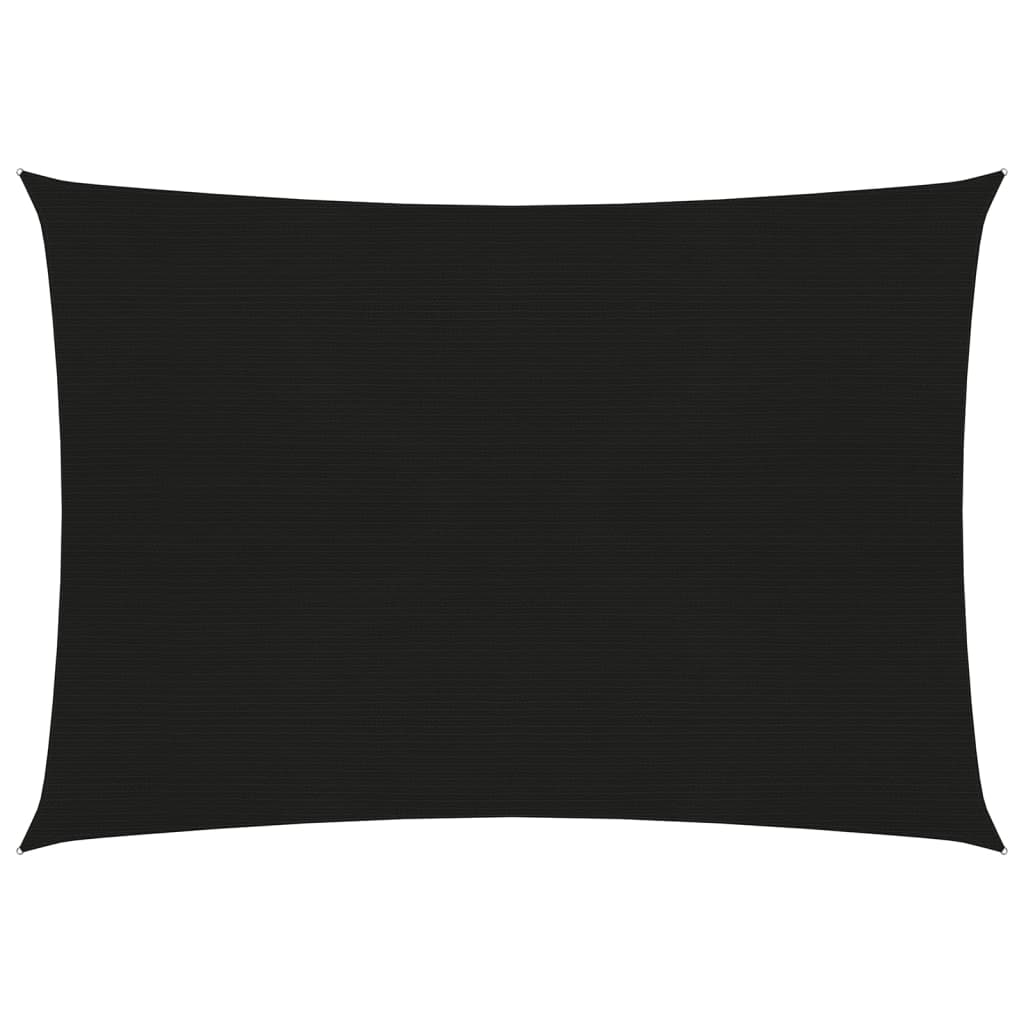 Sunshade Sail 160 g/Black 4x5 m